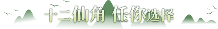 十二仙角 任你选择